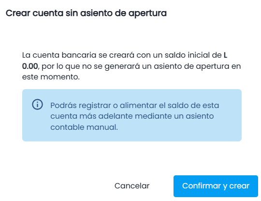 Flujo A: Crear nueva cuenta y cuenta contable asociada (Opción por defecto)