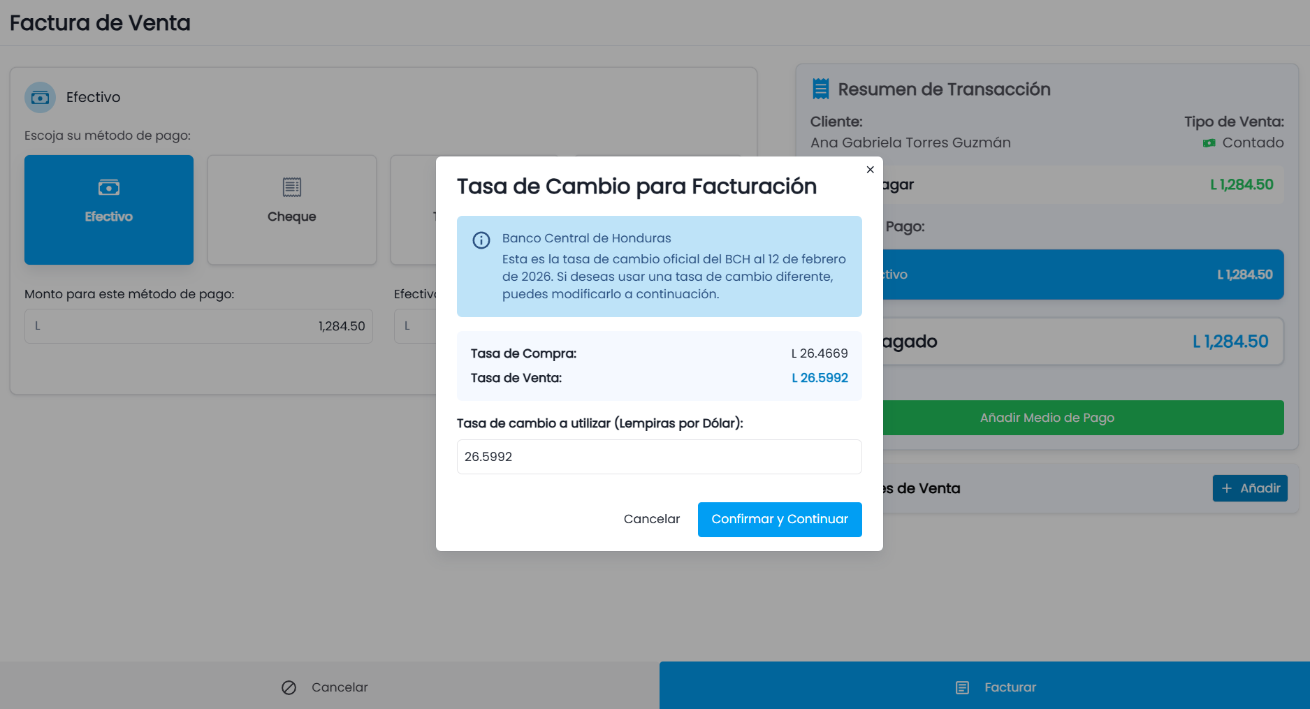 Facturación y cotización en dólares (PDF)