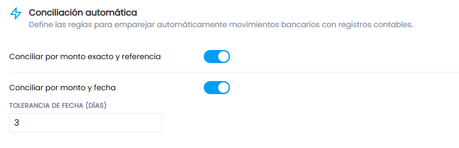 Conciliación Automática
