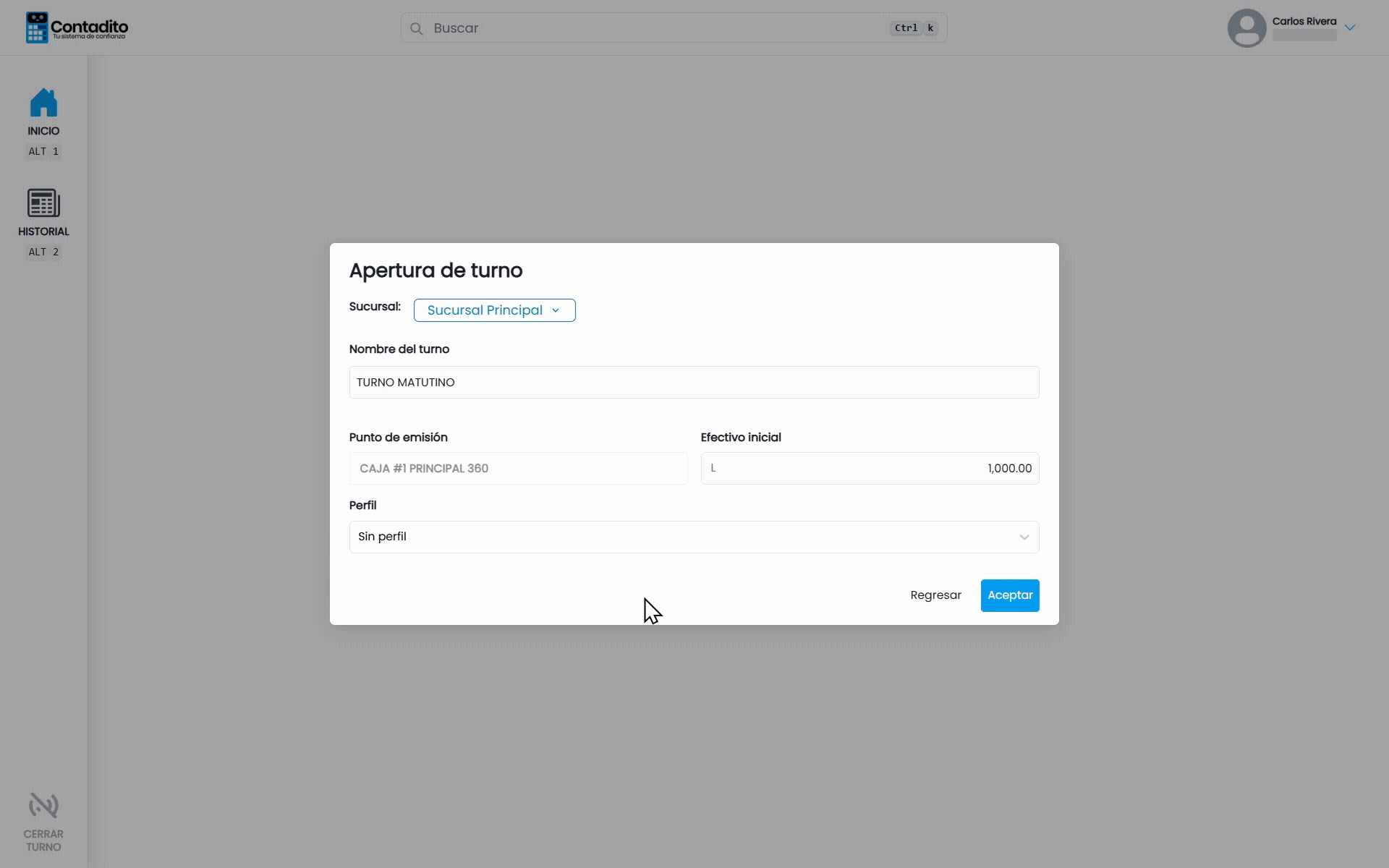 Perfiles del Punto de Venta