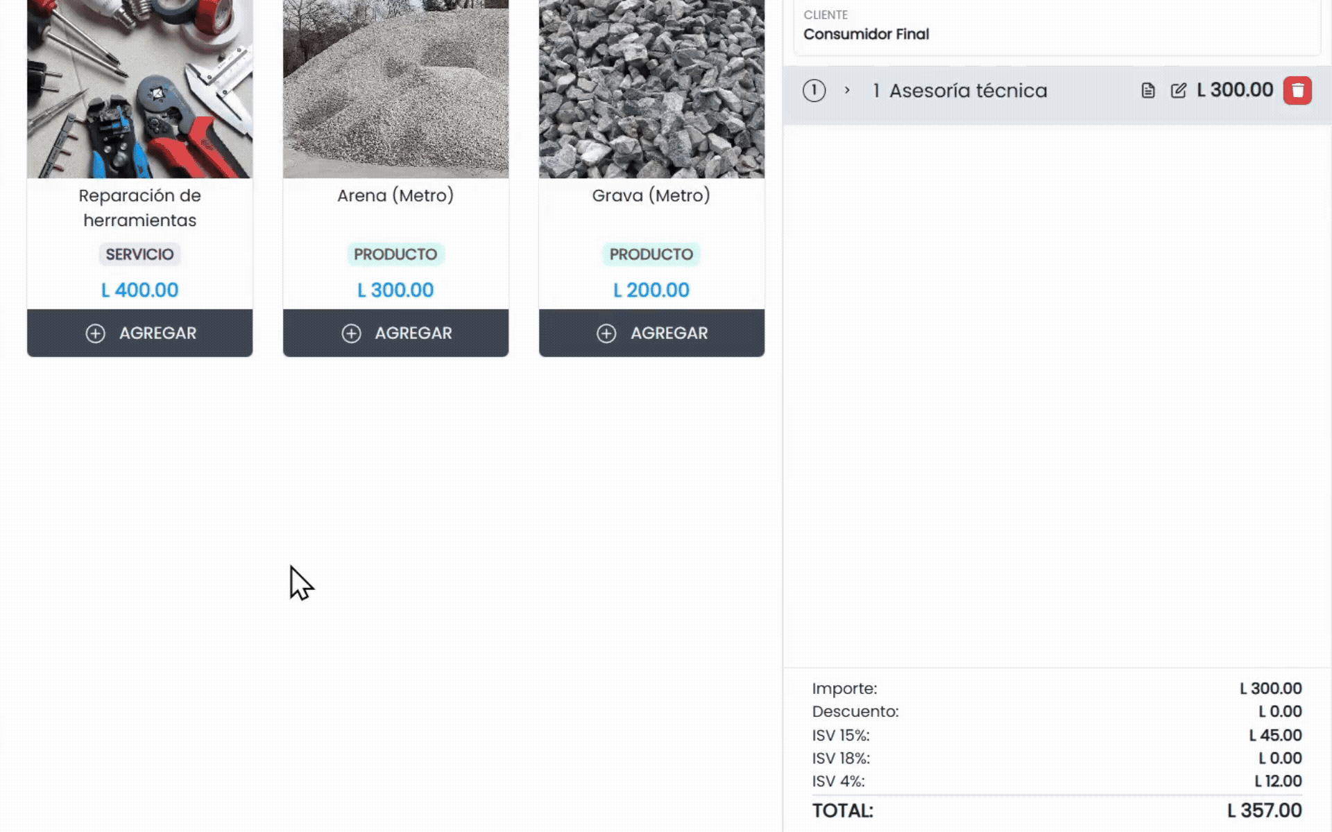 Descripciones Adicionales por Artículo (Formato Carta)