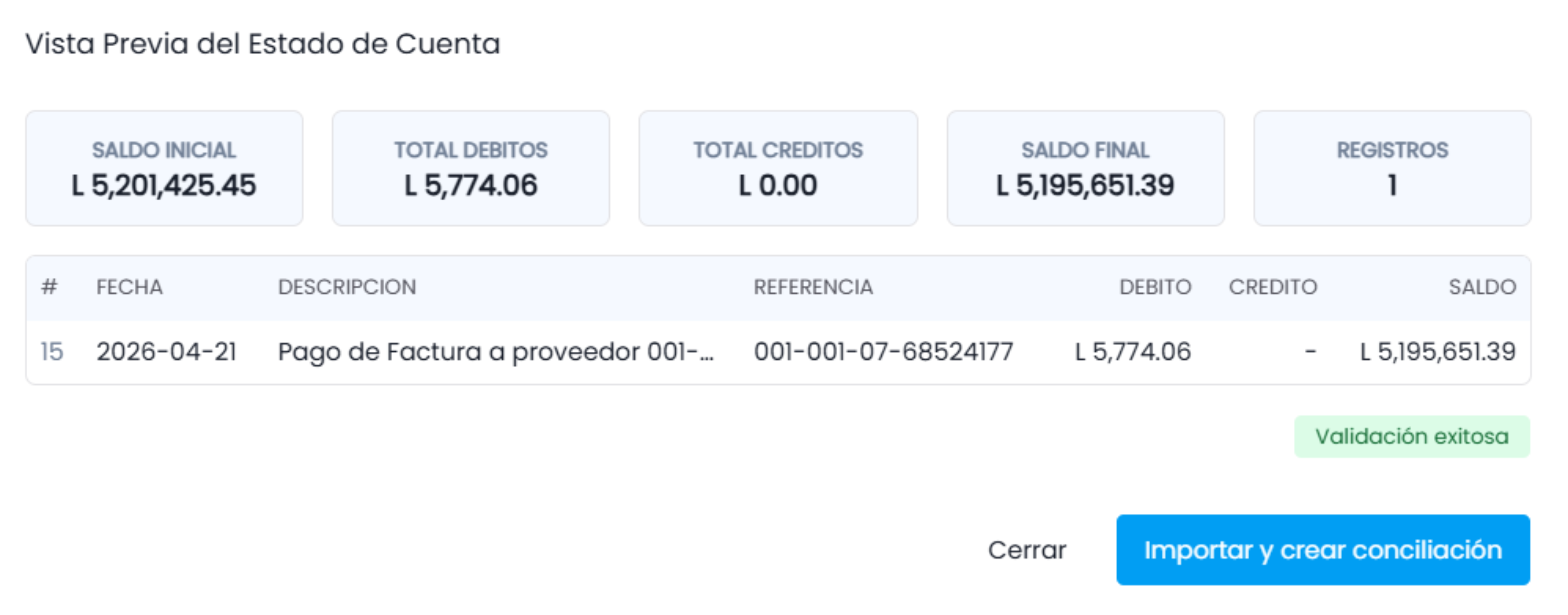 2.1 Opción A: Importar Nuevo Archivo (Pestaña "Subir Archivo")