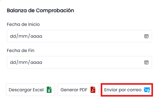 Opciones Disponibles