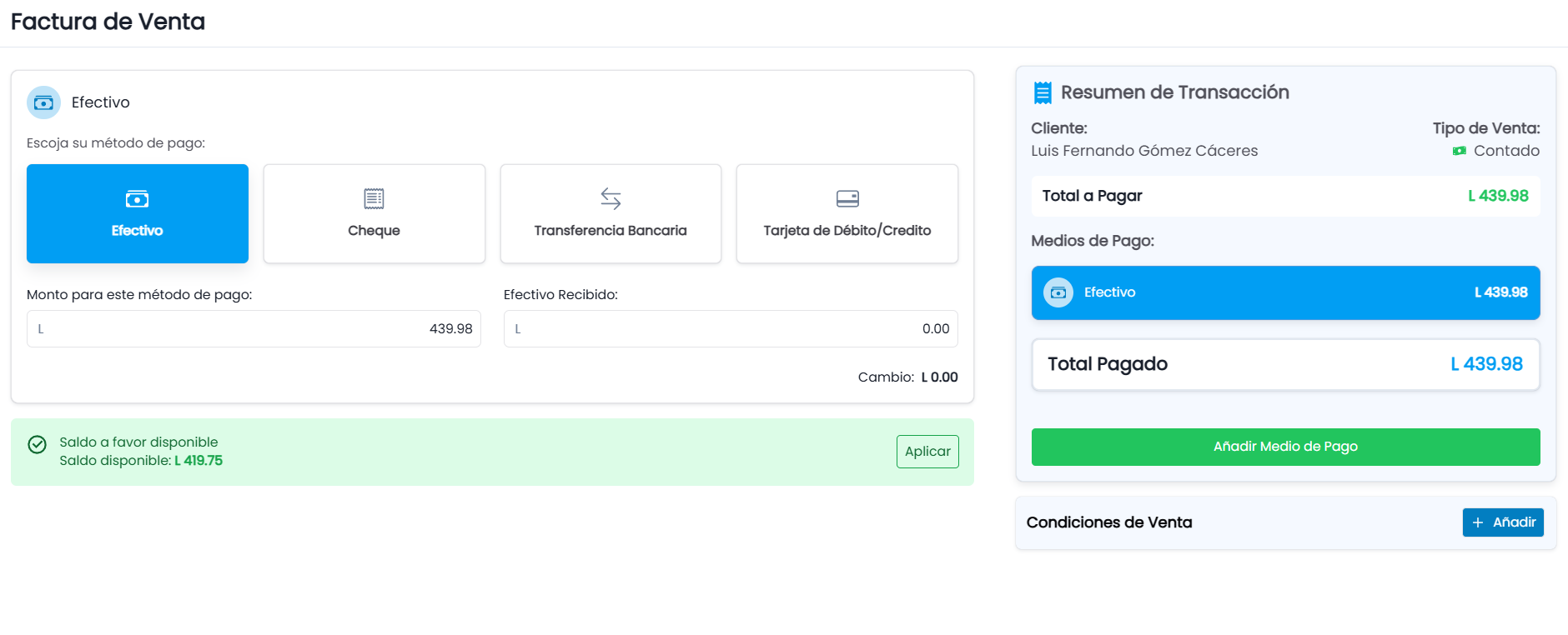 Datos adicionales