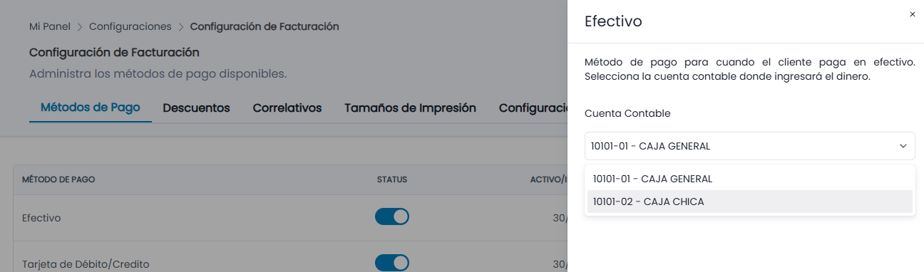 Efectivo